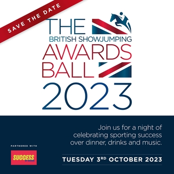 Save the date: Come and celebrate at the British Showjumping Awards Ball 2023!